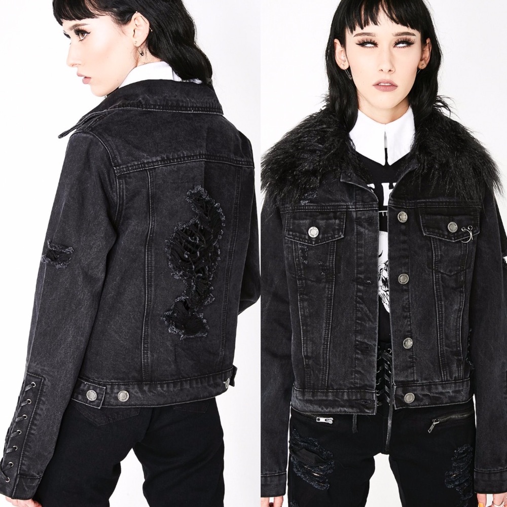 Killstar Dark Daze denim jacket